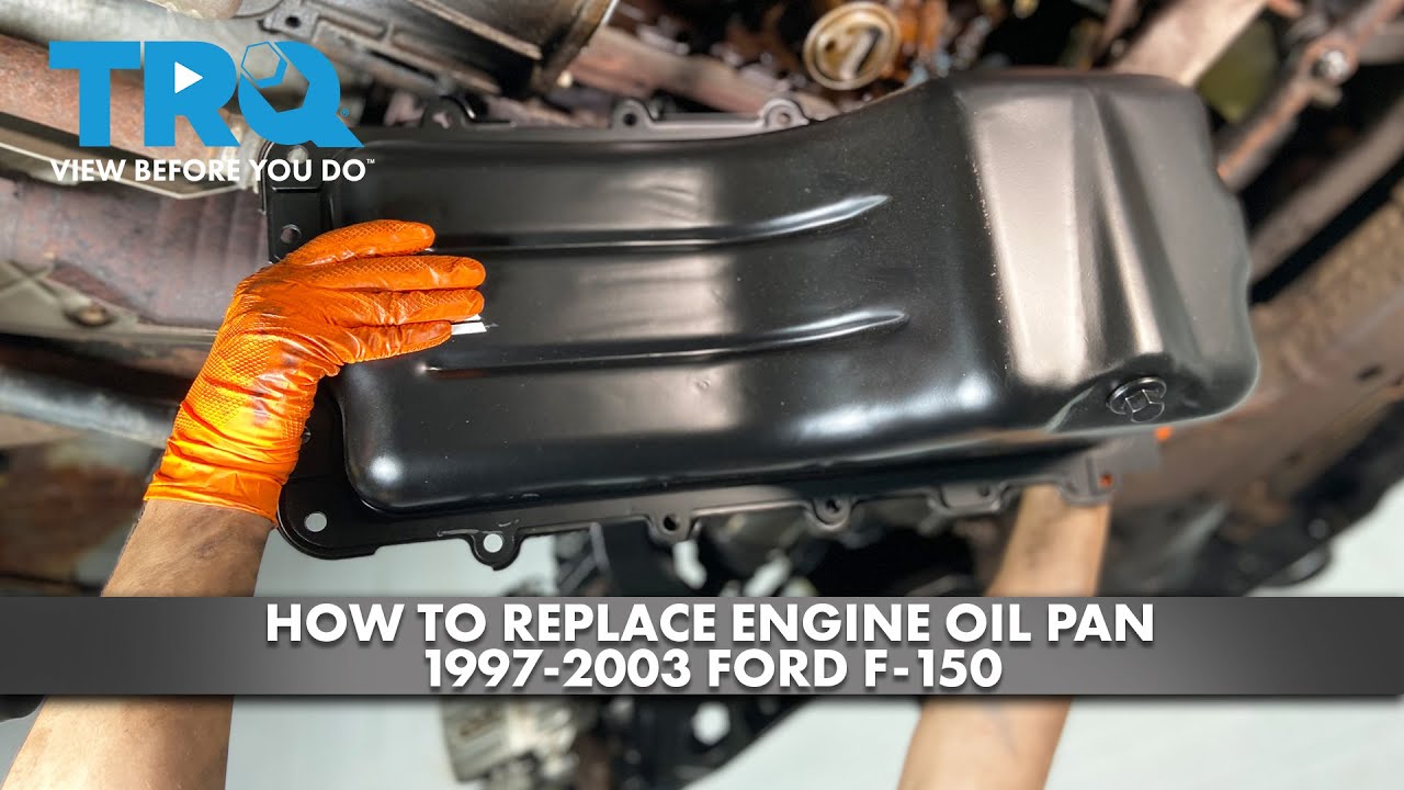 How to Replace Engine Oil Pan 1997-2003 Ford F-150 (5.4L 4WD)