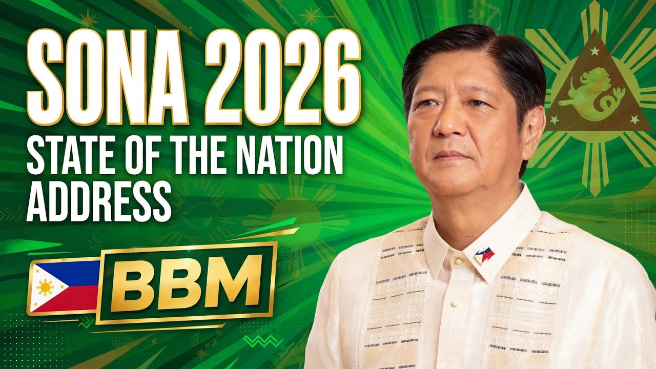 PRESIDENT FERDINAND MARCOS JR STATE OF THE NATION ADDRESS!  LIVE JULY 27, 2026