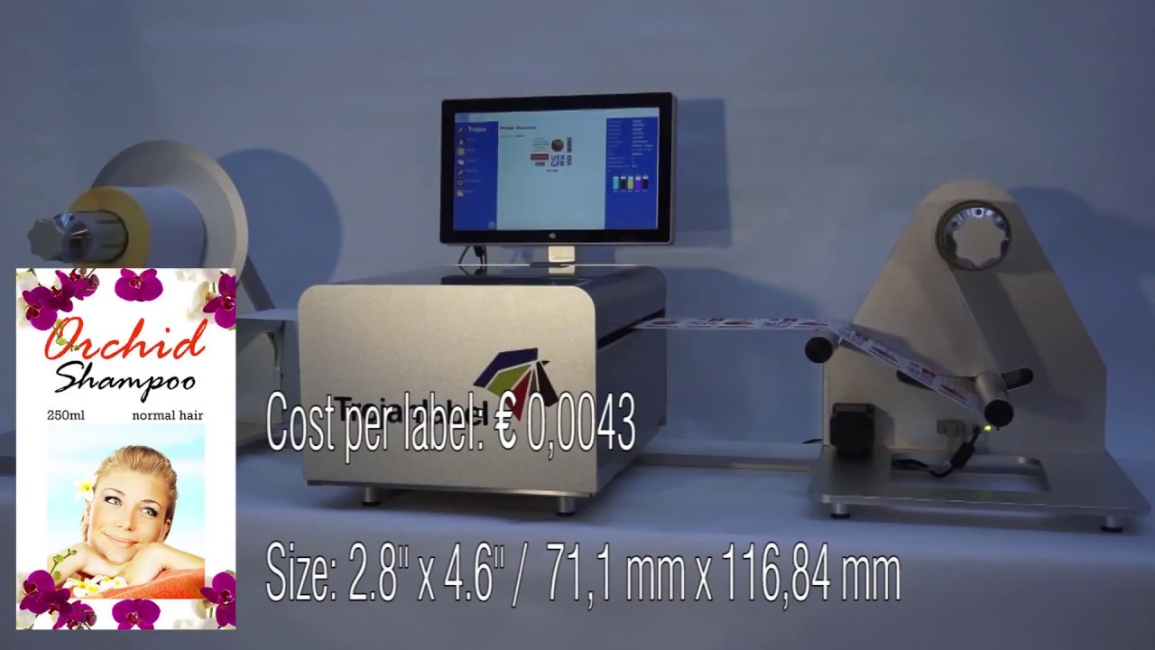 TrojanLabel T1 TrojanOne  QL-240 - Машина За Печат На Етикети На Ролка