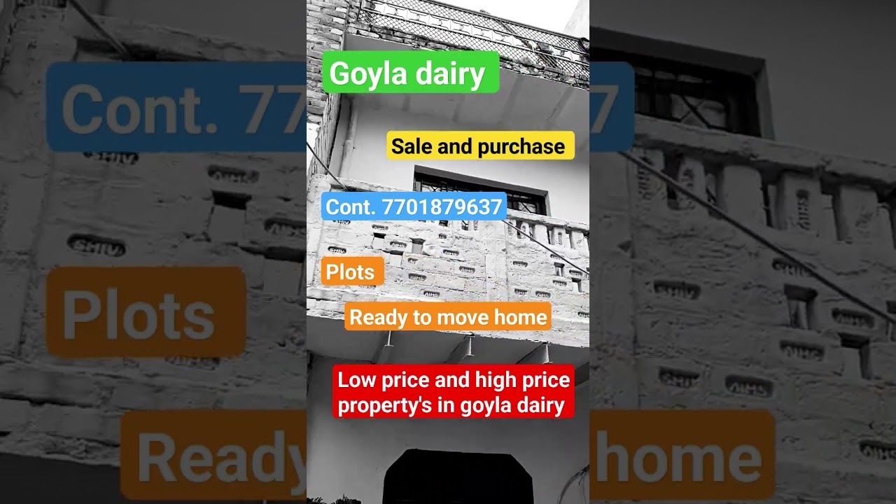 rkproperty sale and purchase property's in goyla dairy contact 7701879637 #property #ghar