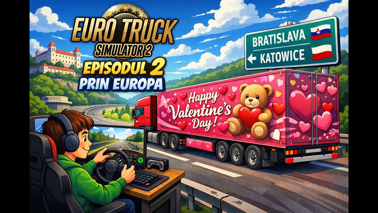 Livram Iubire de Valentine's Day, Update 1.58  Euro truck simulator 2