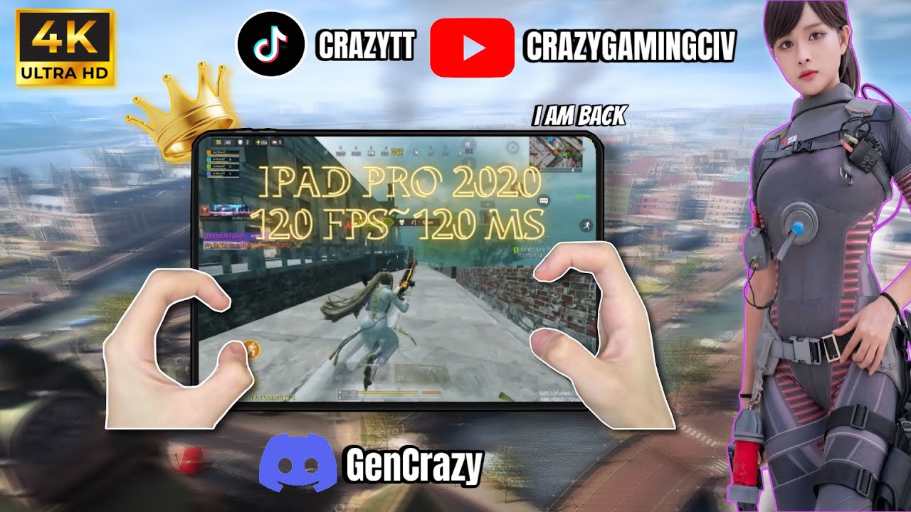 IPADPRO 2020🤯😍/ 120HZ + 120FPS 🤯/ EDITS COMPILATION😍/GAMEPLAY 🙂&zwj;&harr;️/CODM 