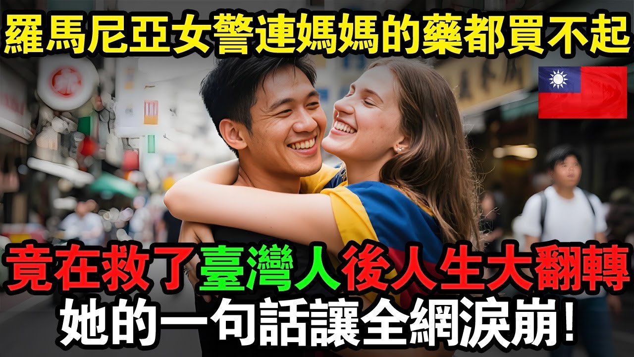 21歲羅馬尼亞女警月薪才150歐元！連媽媽的糖尿病藥都買不起…直到她冒死爬下懸崖救了一個台灣男人，人生徹底大翻轉！她的一句話讓全網淚崩！#taiwan #台灣 #台灣故事 #台灣文化