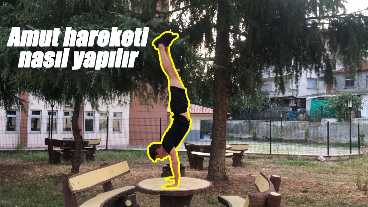 ELLERİN ÜZERİNDE DURMA AMUT HAREKETİ NASIL YAPILIR!!?