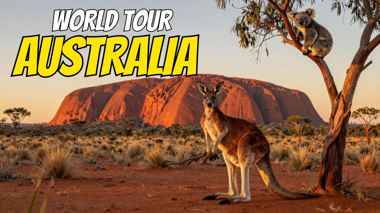 Learn Australian Animals for Kids 🦘 Habitat, Diet & Fun Facts | Wildlife World Tour  #kids