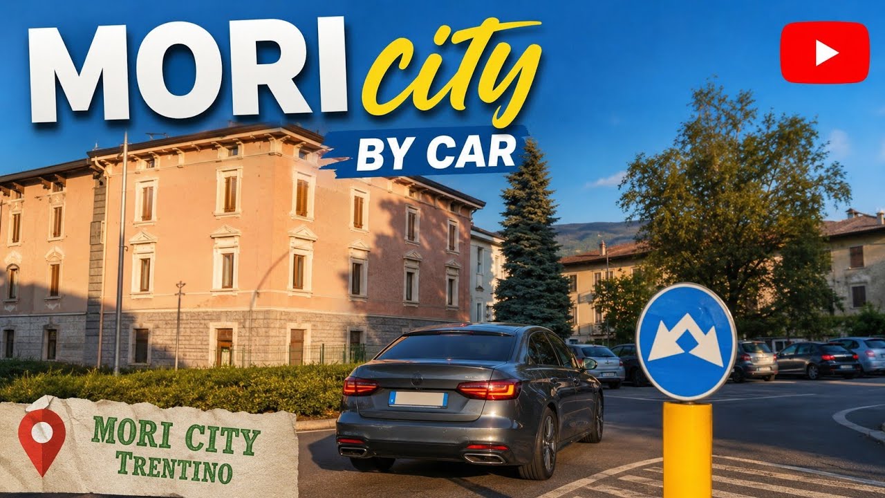 MORI city by car - Trentino Alto Adige autonomous province of Trento