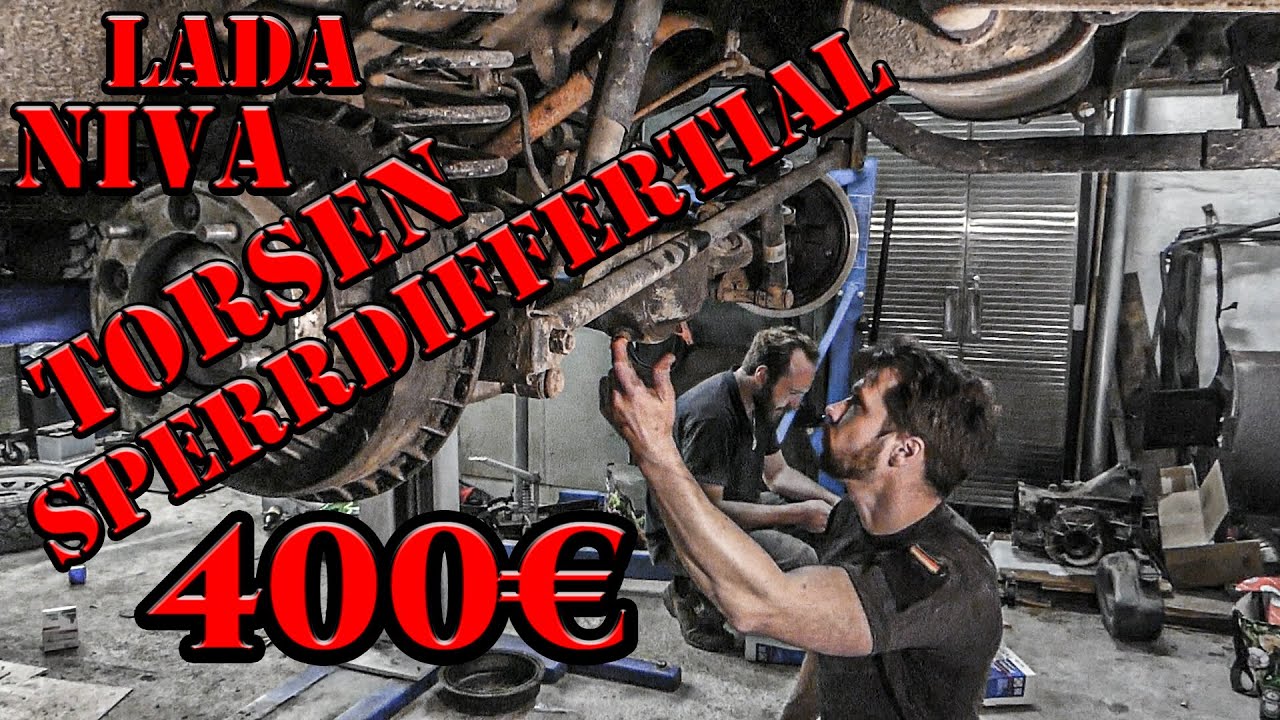 Torsen Sperrdifferntial für Lada Niva für nur 400€. Zusammenbau, Lagerspiel einstellen und Einbau