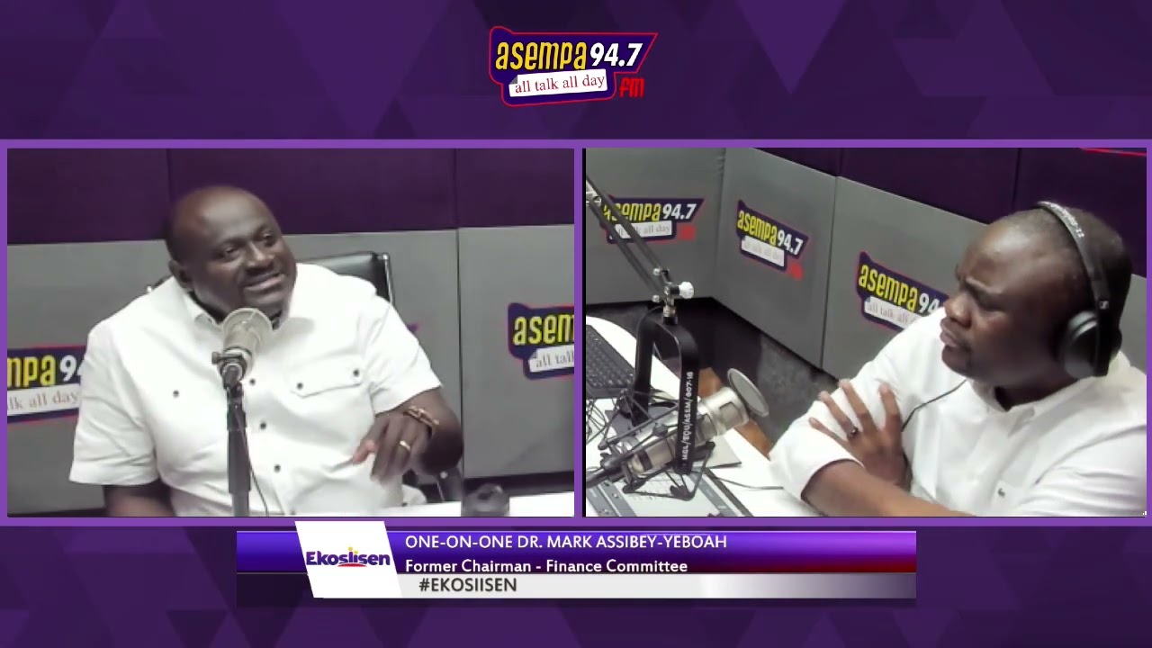 EKOSIISEN ONE-ON-ONE WITH DR. MARK ASSIBEY-YEBOAH, FORMER CHAIRMAN FINANCE COMMITTEE (24-01-23)