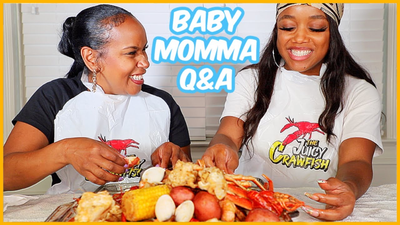 BABY MOMMA SEAFOOD BOIL MUKBANG + PARENTING AND DATING | Ellarie