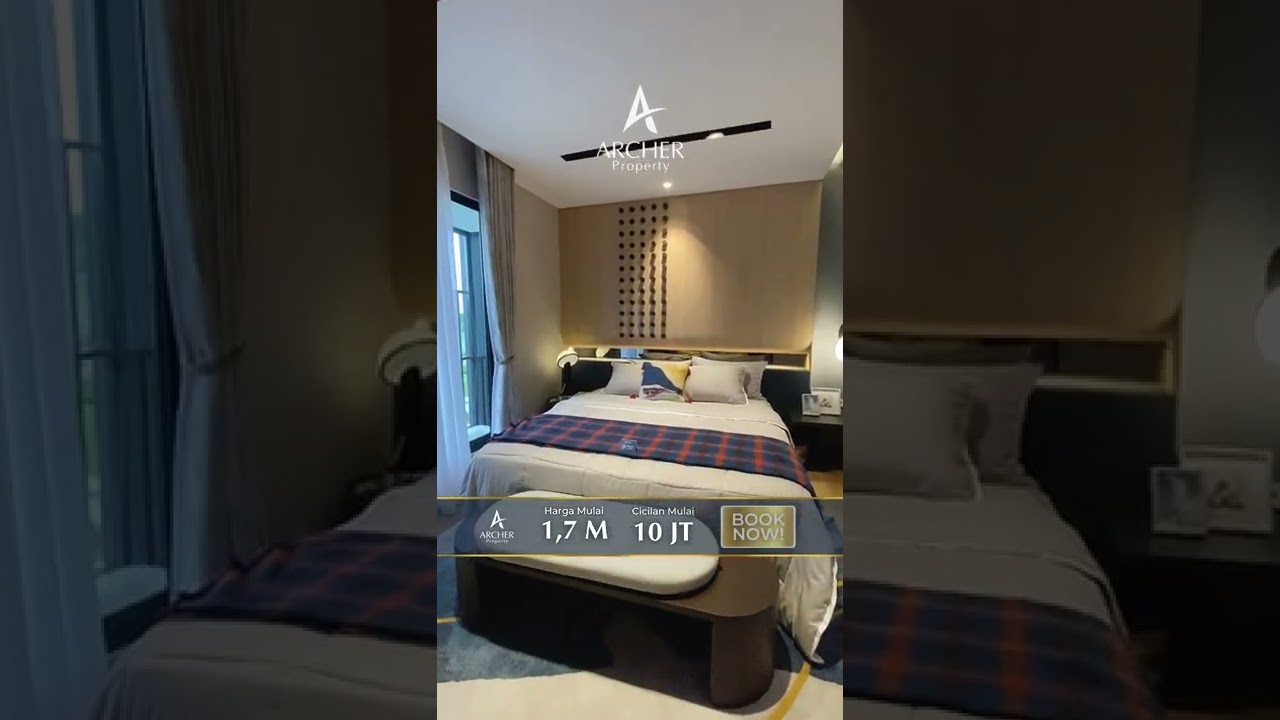 Leonora @ Summarecon Serpong! Rumah Tropical Modern with Attic & Rooftop!!