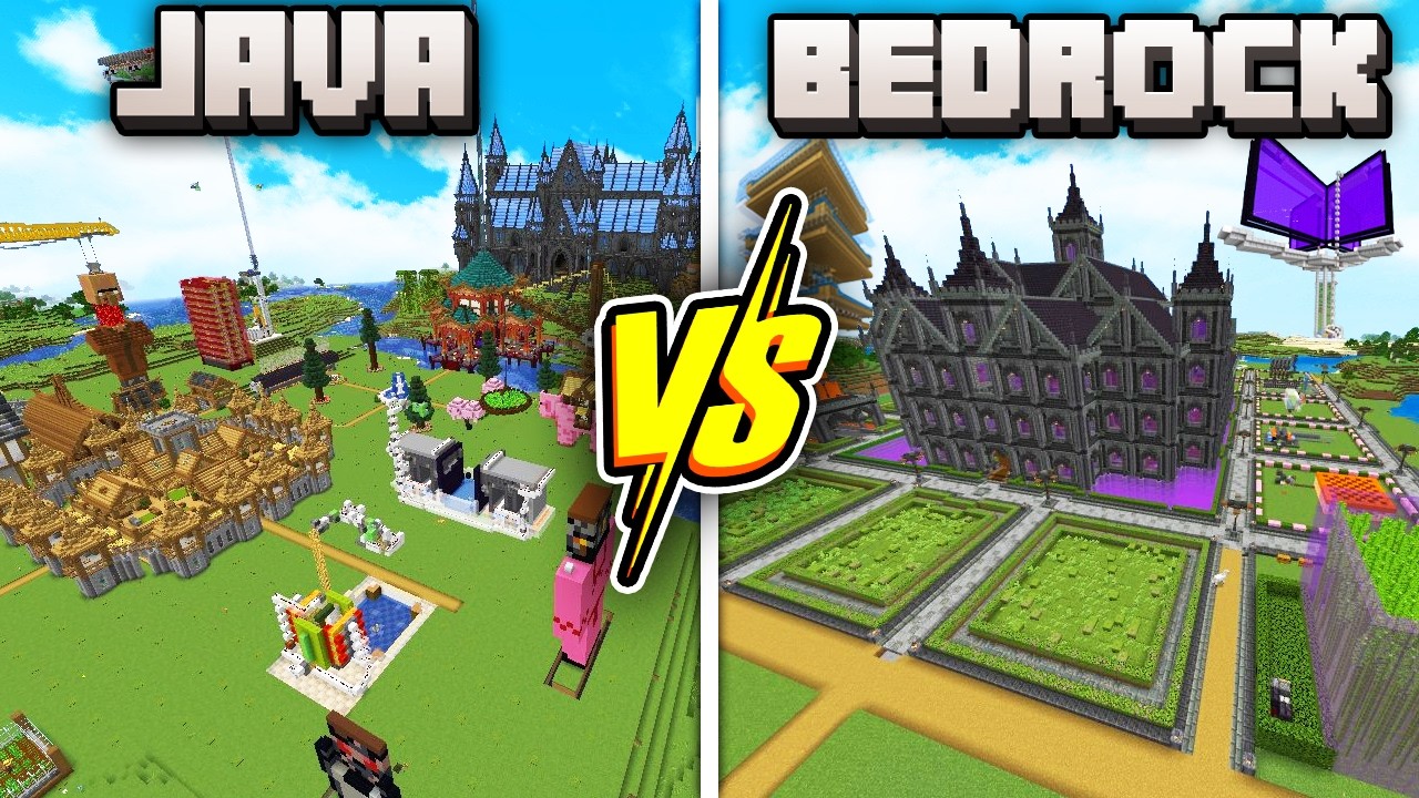 Mis Mejores Subs de Java Compiten Contra Mejores Subs de Bedrock en Survival!✌ (JAVA VS BEDROCK)