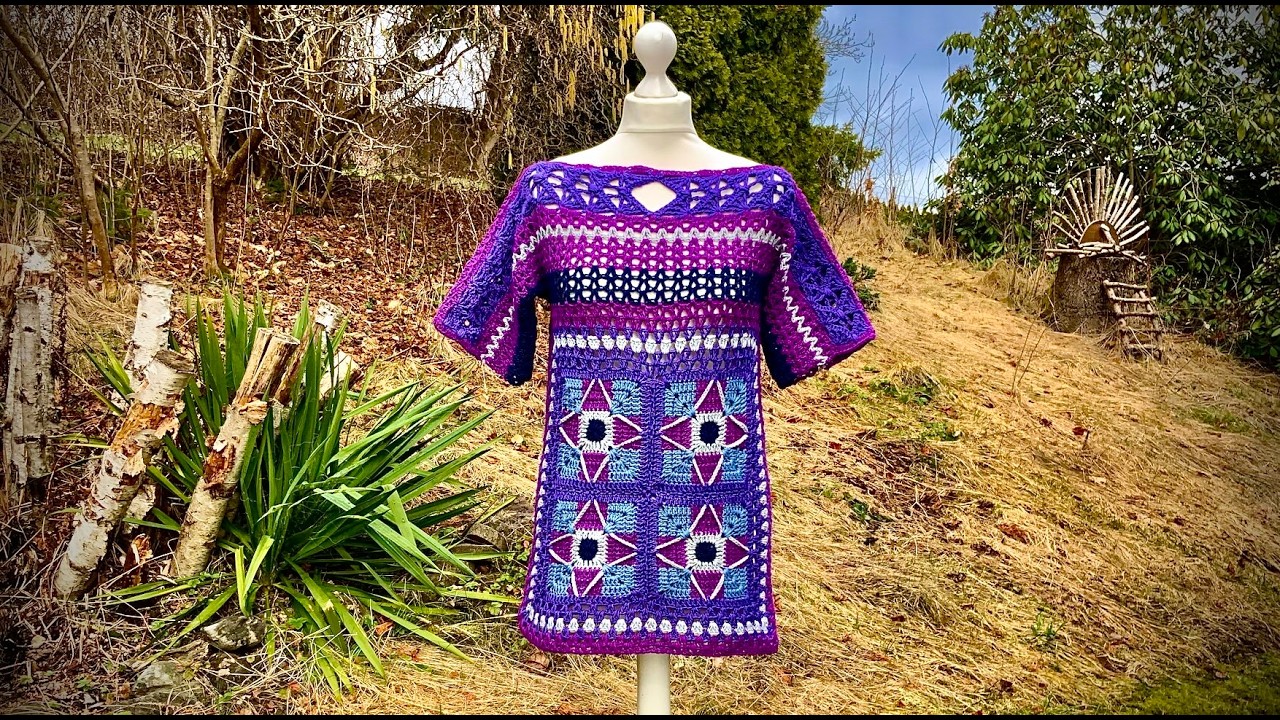 Pulli- Tunika- Kleid: in jeder Größe - mit jeder Wolle #häkeln #petraperle #häkelanleitung #pulli