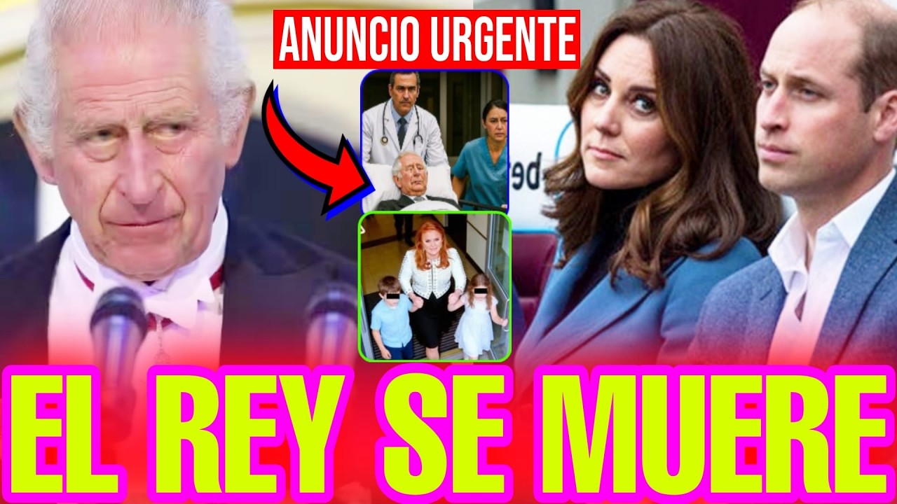 🚨¡ABDICACIÓN! Carlos III ANUNCIA SUCESIÓN en William y Kate Middleton tras PELEA con HIJAS de Andrew