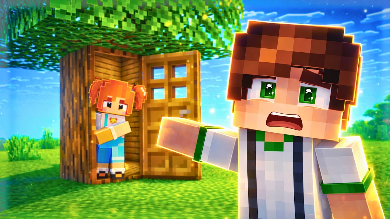 MİNE'NİN GİZLİ AĞA&Ccedil; SIĞINAĞINI BULDUM! - Minecraft