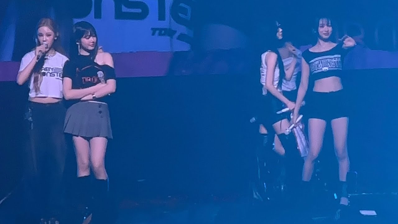 HOT SAUCE! Babymonster first USA world tour! ❤️ #babymonster #baemon #concert #kpop #yg #atlanta 