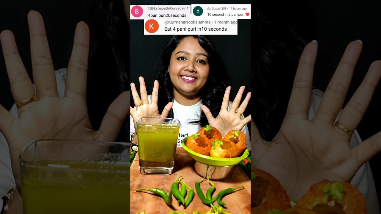 Panipuri Eating challenge 