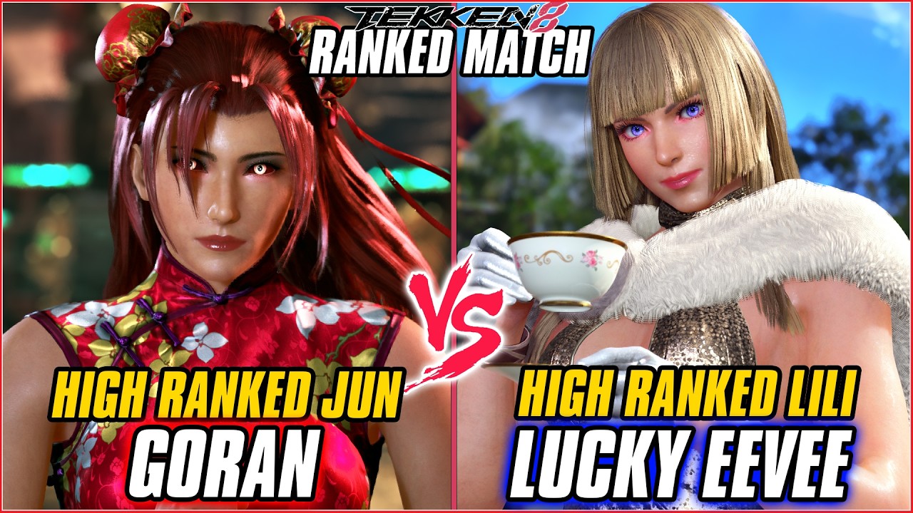 TEKKEN 8 ▰ GORAN (Jun) vs LUCKY EEVEE (Lili) ▰ T8 RANKED GAMEPLAY