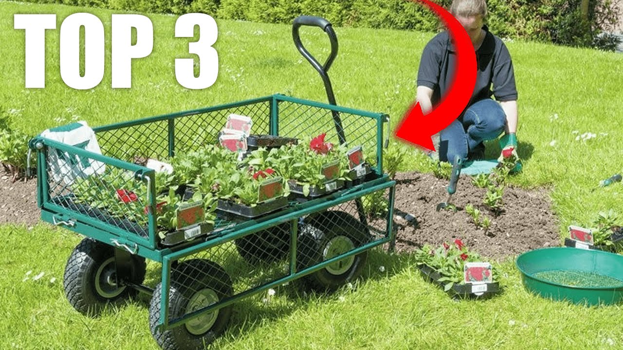 Top 3 des Meilleurs Chariot de Jardin !