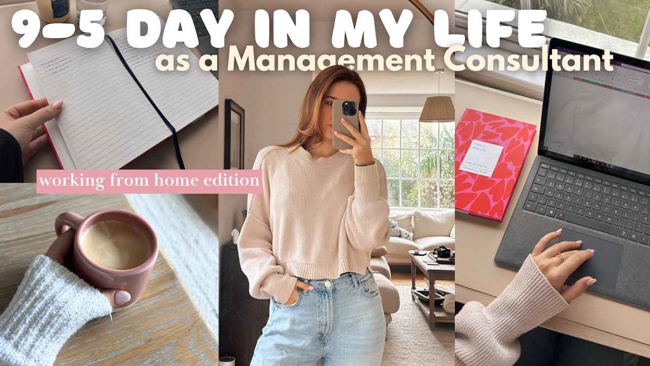 9-5 LONDON OFFICE JOB ☕ DAY IN MY LIFE AS A PEOPLE CONSULTANT (wfh edition)