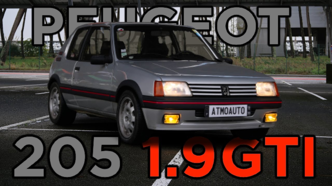 ESSAI - 🇫🇷 PEUGEOT 205 1.9 GTI, la GTI ULTIME ?