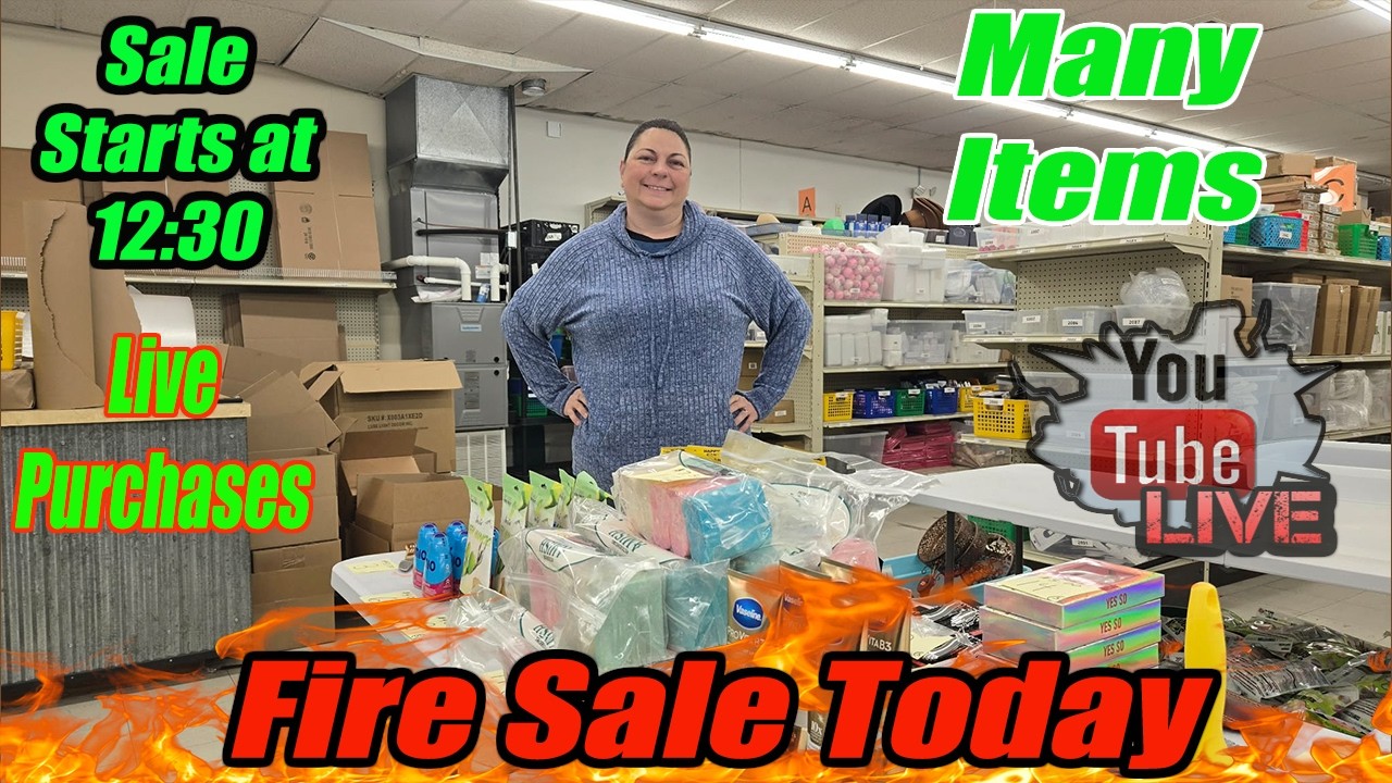 Live Fire Sale 💄 Beauty Blowout: Makeup, Drinks & Major Discounts and much more!