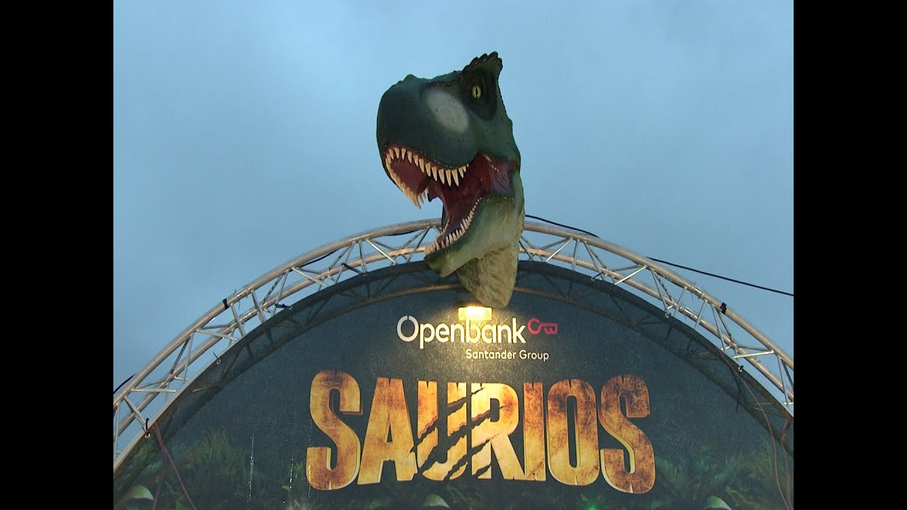 La exposición Saurios ofrece un centenar de dinosaurios a tamaño natural