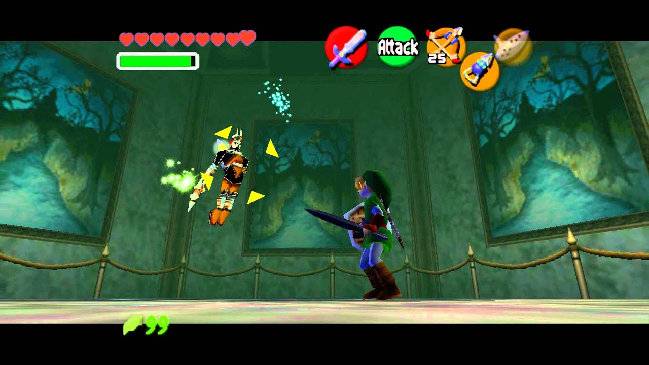 Legend of Zelda: Ocarina of Time - Boss: Evil Spirit From Beyond Phantom Ganon [1080P]