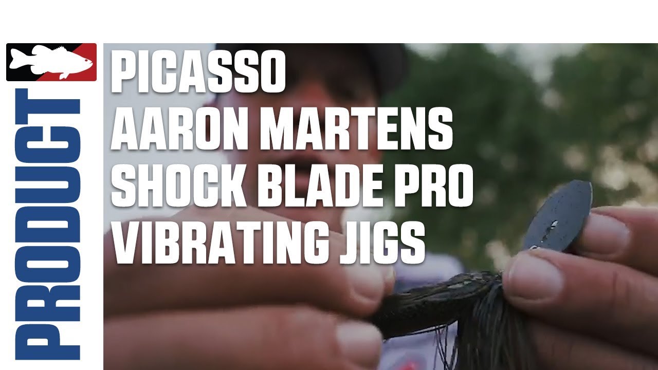 Picasso Aaron Martens Shock Blade Pro Vibrating Jigs w. Aaron Martens