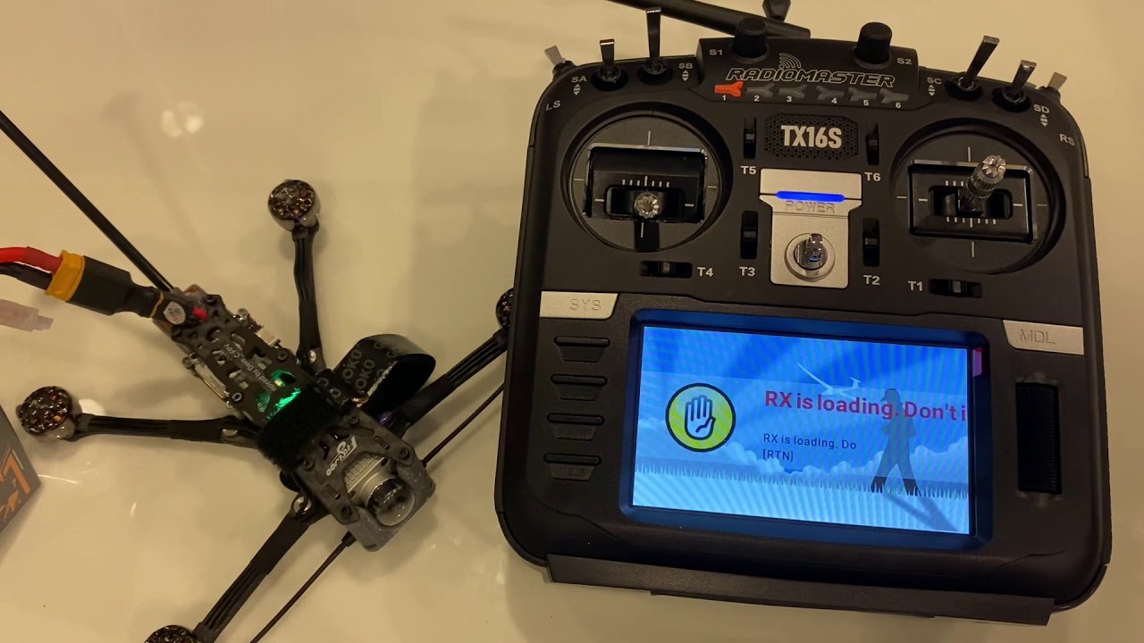 Setup Flywoo explorer LR4 and TX16s radio crossfire