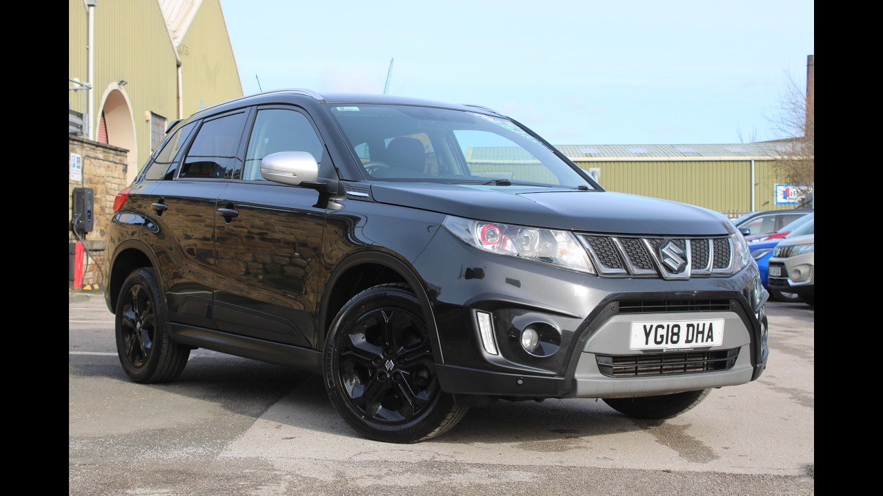 YG18 DHA Suzuki Vitara Sport 1.4 BoosterJet 5dr Cosmic Black Pearl 2018