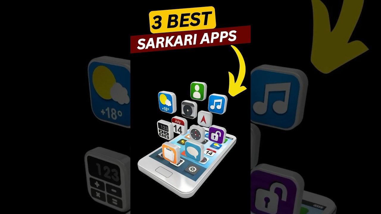 3 Most Useful Government Apps 2025 INDIA