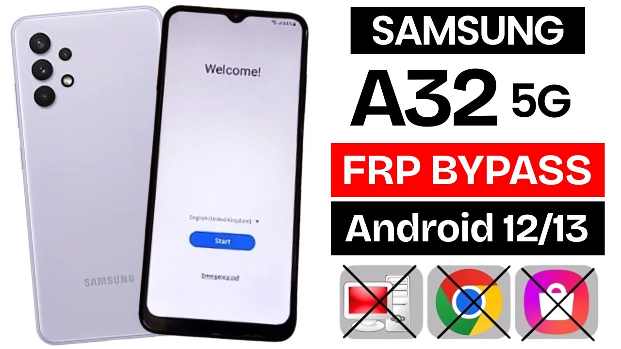 Samsung Galaxy A32 5G FRP Bypass 2026 Android 12/13 | Google Account Remove — TalkBack Not Working