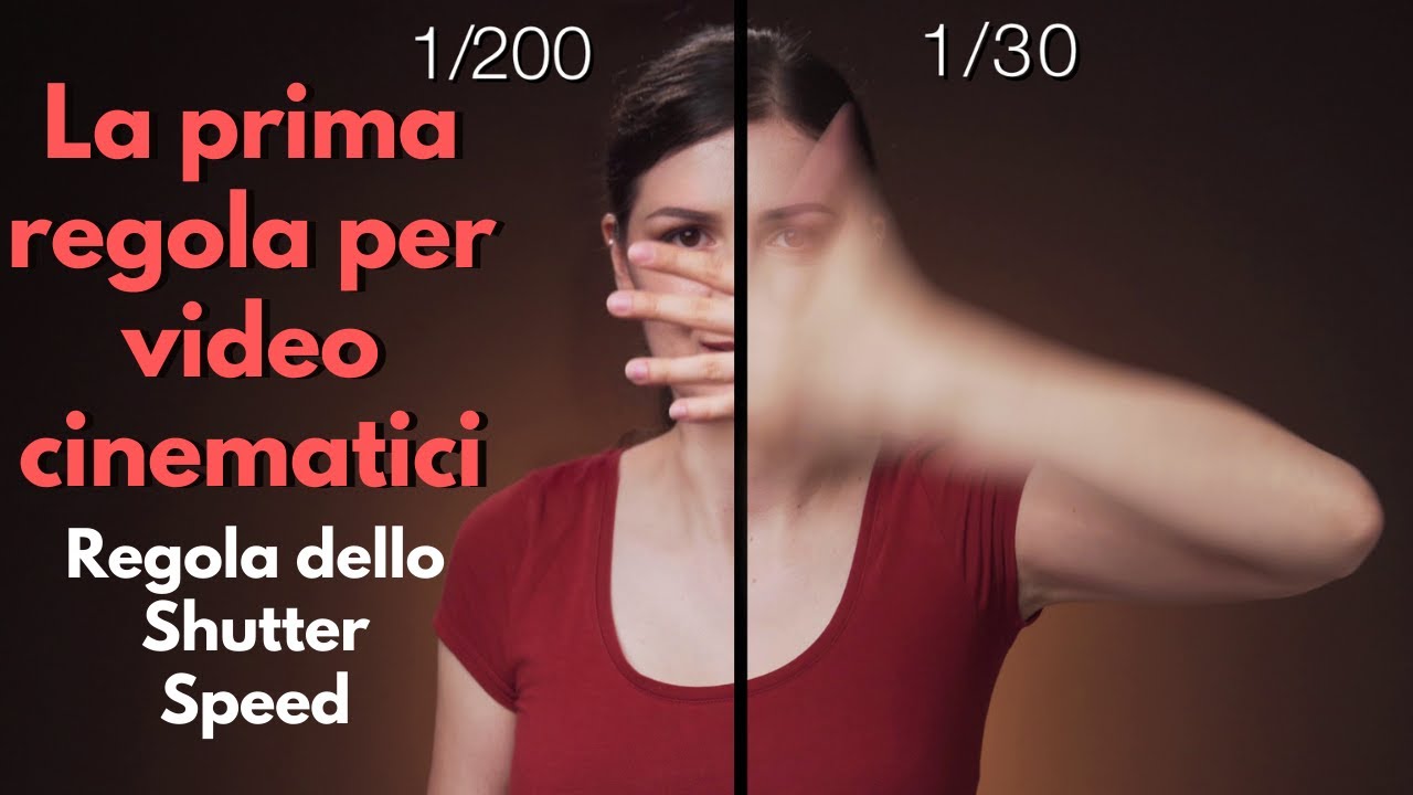 Come scegliere i tempi di ripresa per fare video cinematici con reflex / mirrorless - Regola dei 180