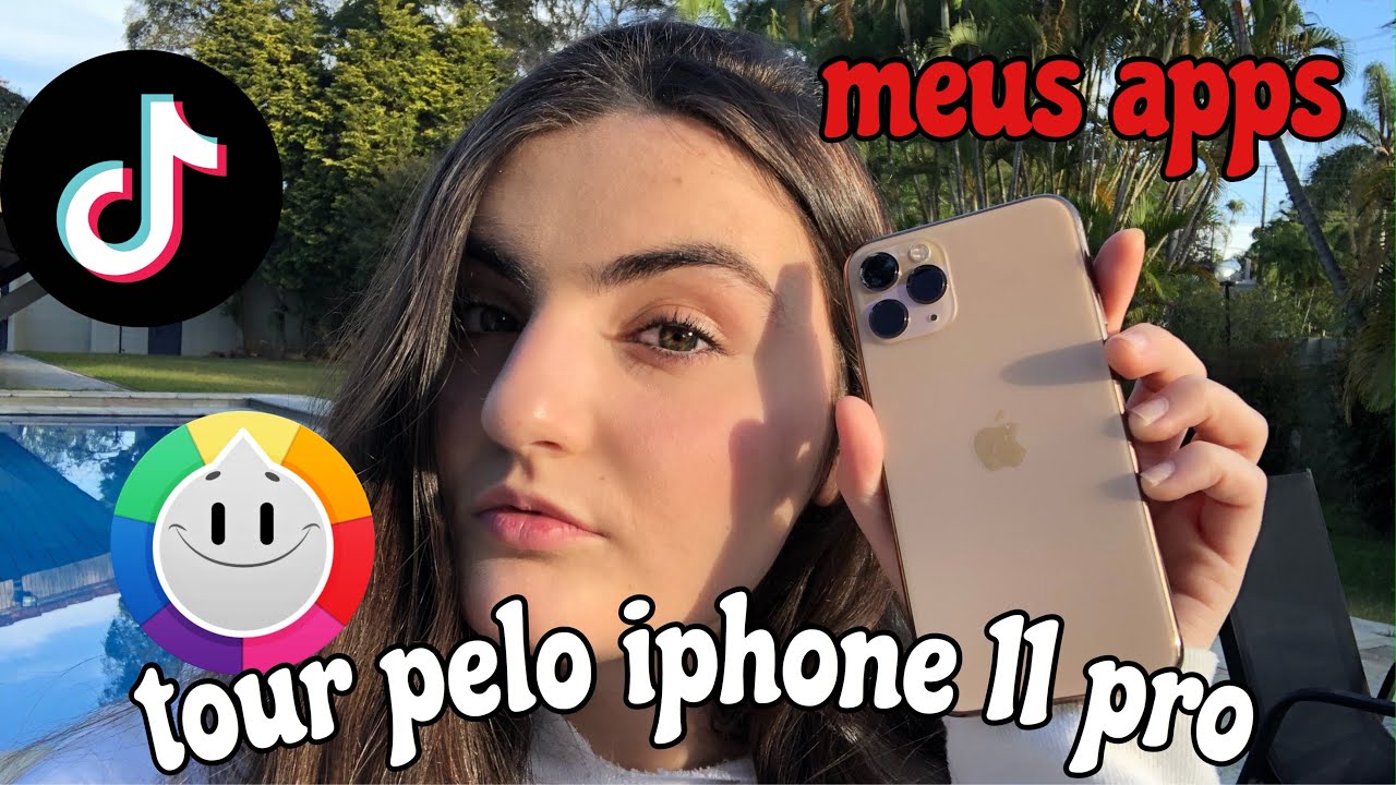 O QUE TEM NO MEU CELULAR - Iphone 11 Pro