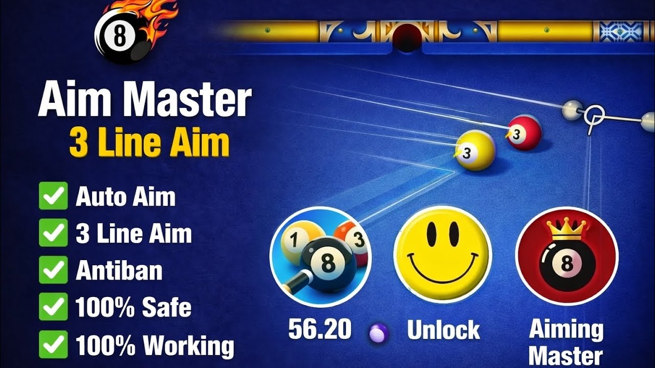 🤩FREE! AIMING MASTER PREMIUM UNLOCKED I ANTI BAN + NO HACKERS I LIFETIME 