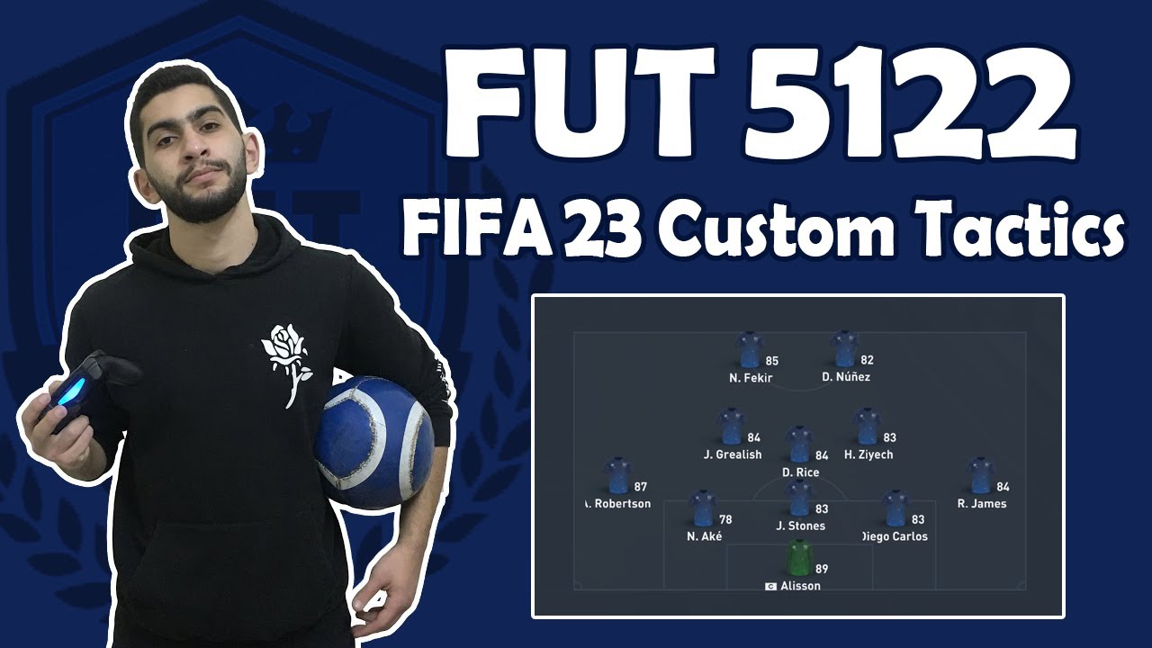 FUT 5122 Formation Best Custom Tactics & Creating Chances | FIFA 23