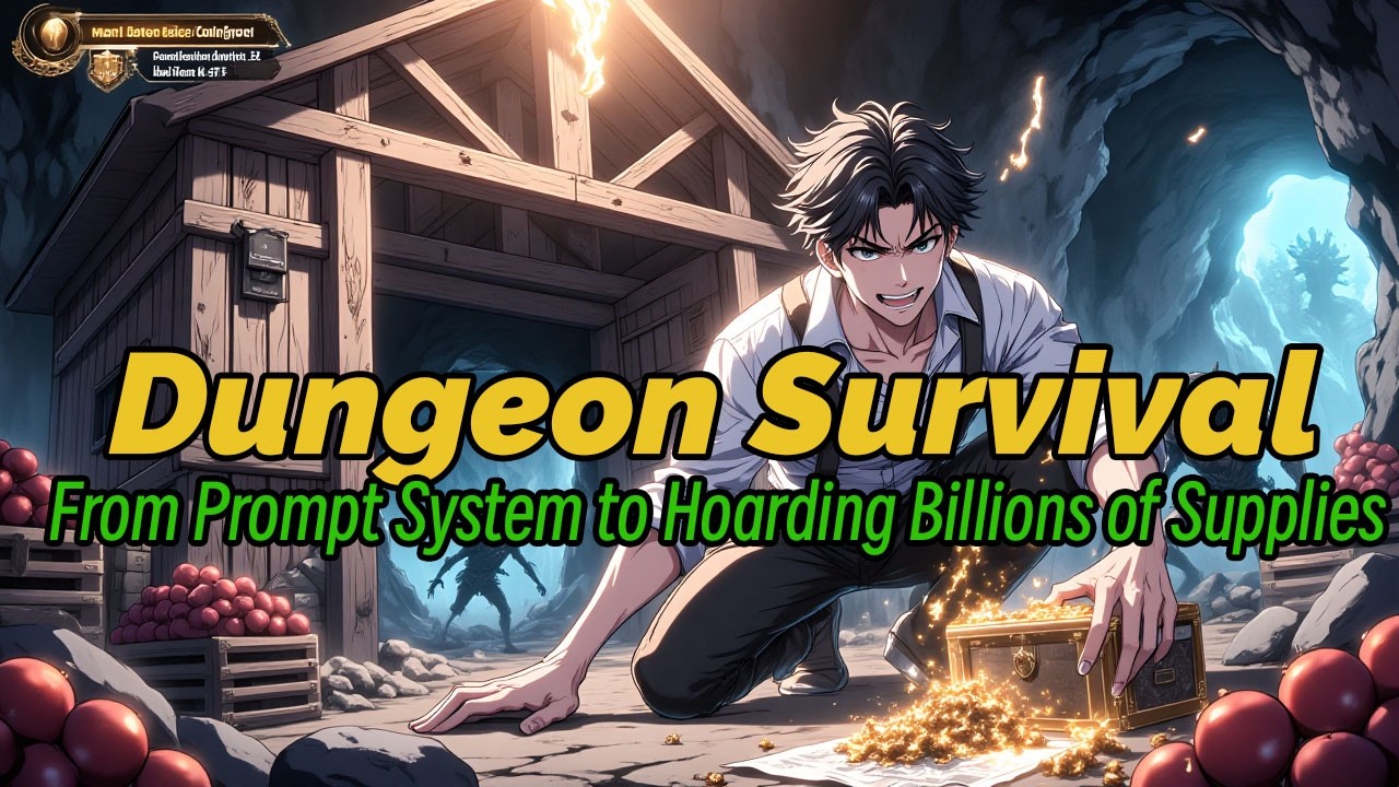 Dungeon Survival: From Prompt System to Hoarding Billions of Supplies #anime #manga #manhwa #donghua