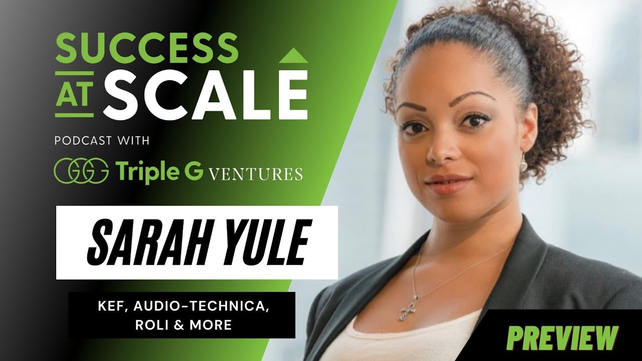 Success at Scale with  Sarah &ldquo;Soundlady&rdquo; Yule | Audio-Technica