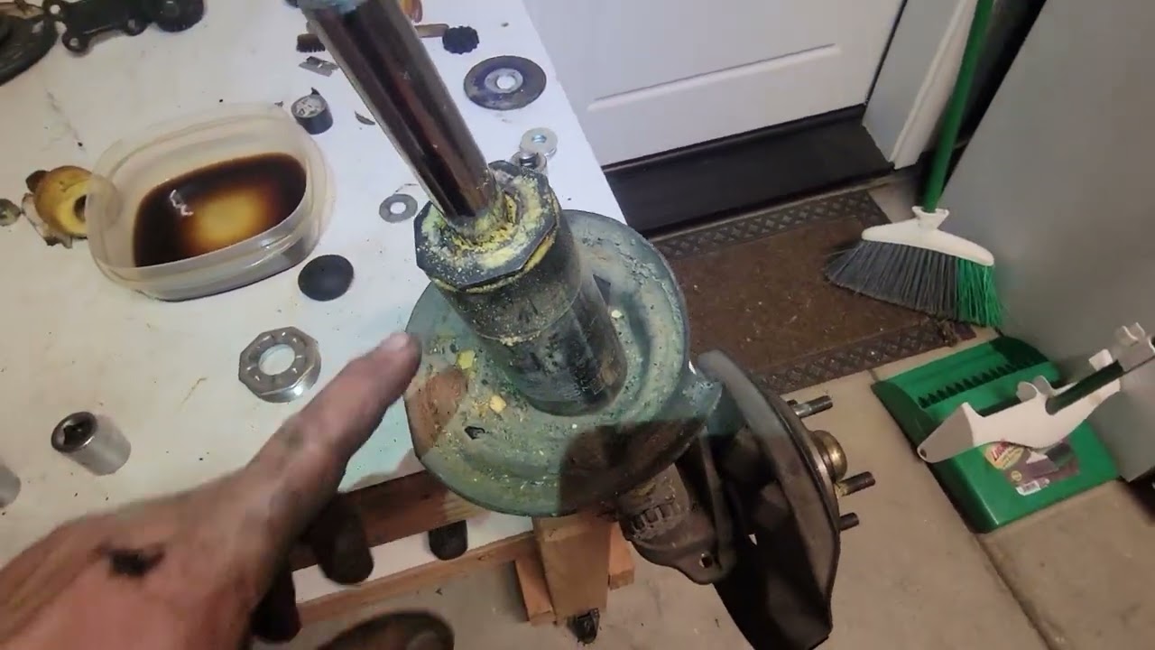 Mitsubishi Starion Chrysler Conquest Front Strut Rebuild