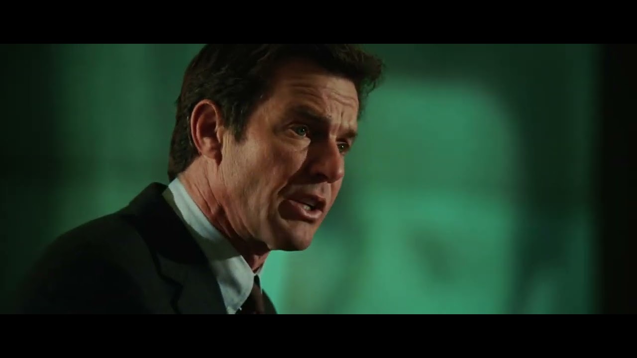 THE DAY AFTER TOMORROW 2004 Denis Quaid Lecture Educates Congress On Global Warming Ice Age