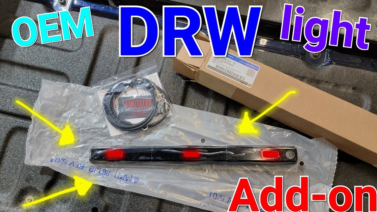 Очень ПОПУЛЯРНО - OEM Factory Light | Установка заднего фонаря DRW - ЗАМЕТЬТЕ ЭТО!