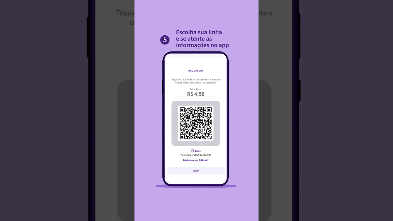 Pague sua passagem do Transcol com QR Code dentro do &ocirc;nibus