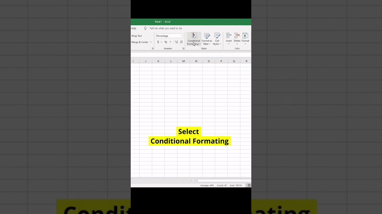 Excel heatmap