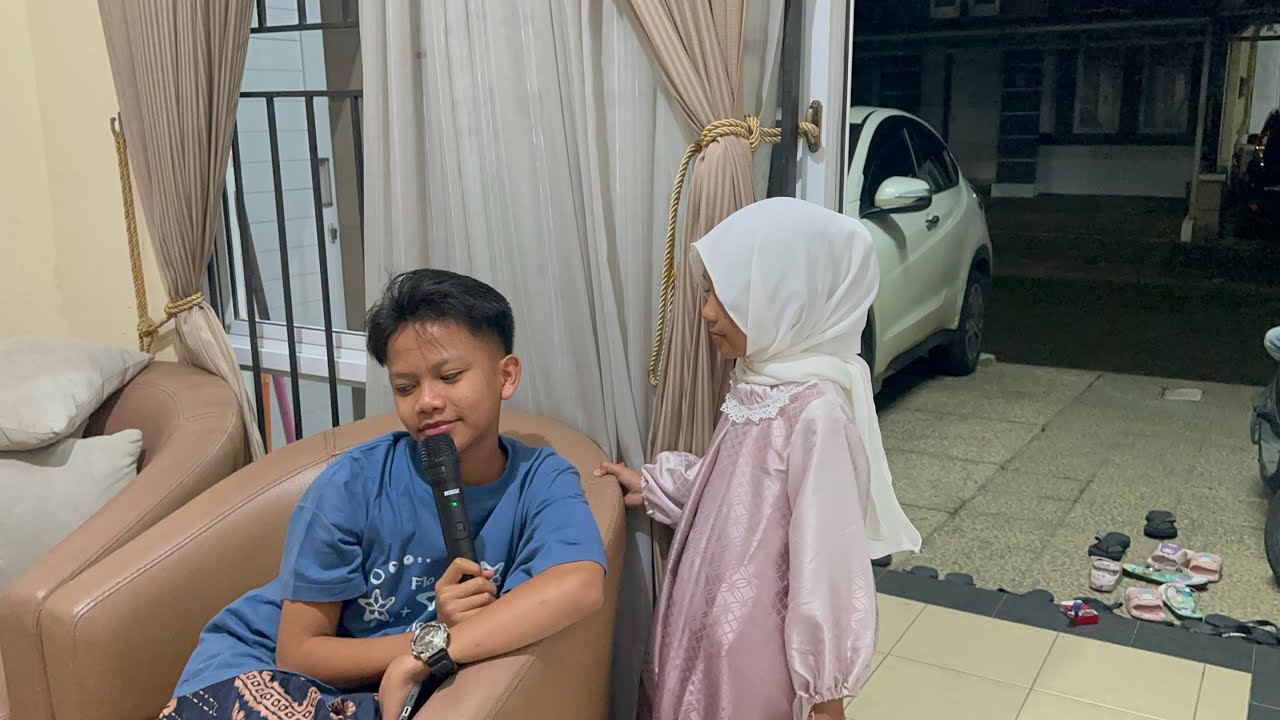 PERSIAPAN SHOLAT TARAWEH FAREL VANIA DAN DEK NAYA