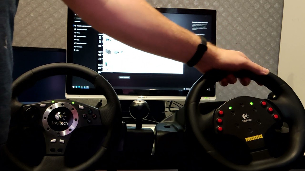 Logitech Driving Force Pro vs Logitech MOMO Racing