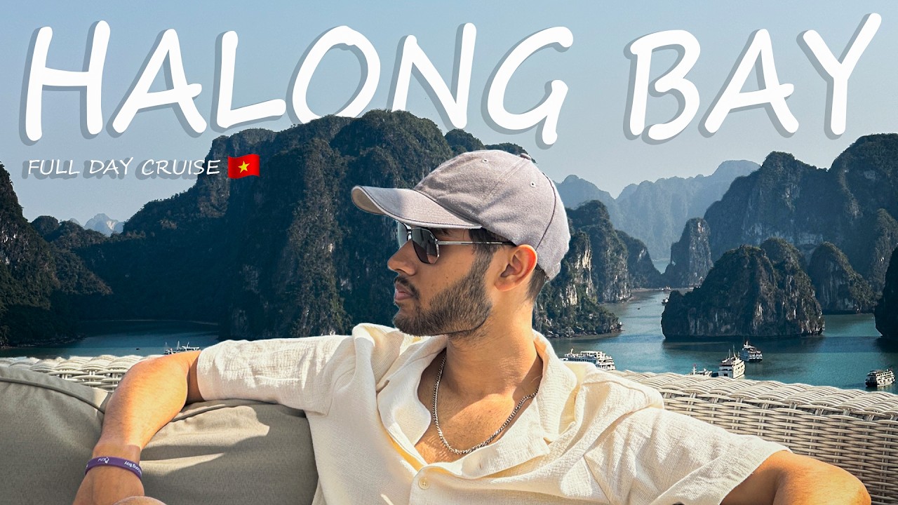 HaLong Bay Full Day Cruise Vlog (Luon, Sung sot, & Ti Top) | Vietnam Vlog