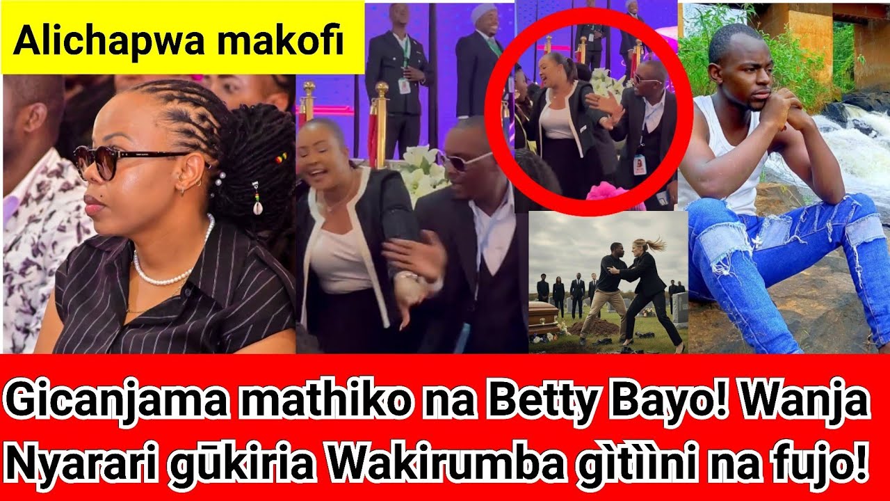 Amka kwa viti za familia hapa sio studio! Wanja Nyarari icajama mathiko na Betty! Hadi vita