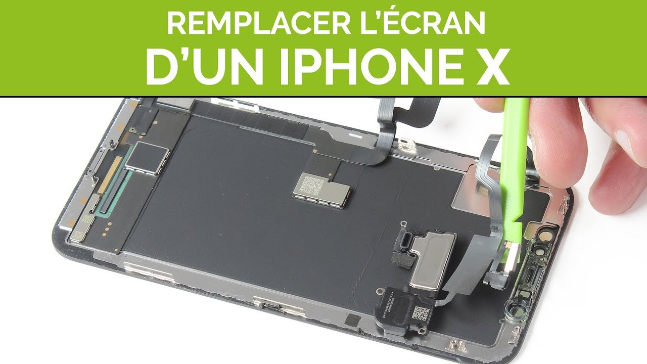 Remplacer le haut-parleur d'écoute de son iPhone X. By SOSav