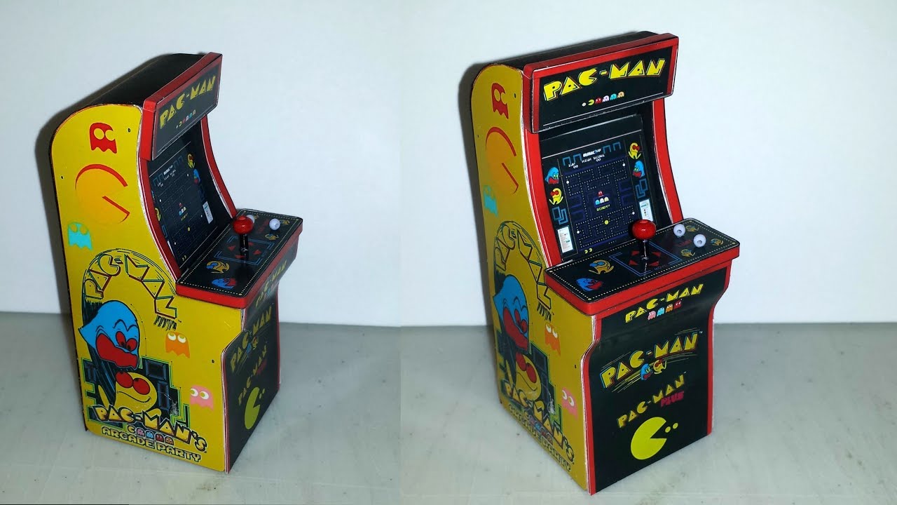 How to make a Miniature Pac-Man Arcade Machine