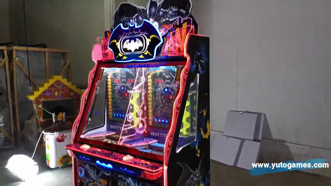 Batman Coin Pusher Game For Sale|Penny Pusher Game Machine|Batman Quarter Pusher Machine For Sale